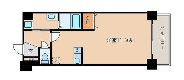 天満橋駅 徒歩10分 12階の物件間取画像